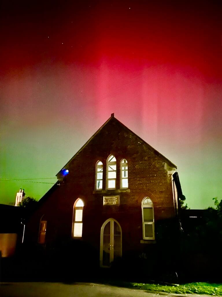 Northern Lights in Hardwick
