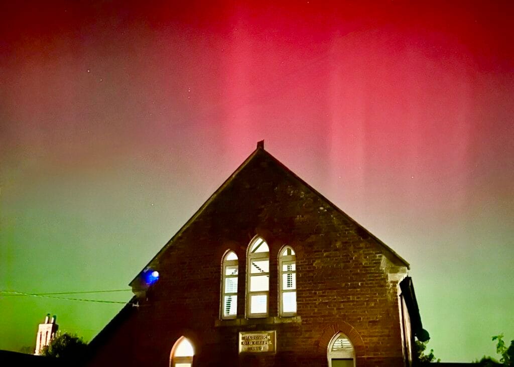 Northern Lights in Hardwick