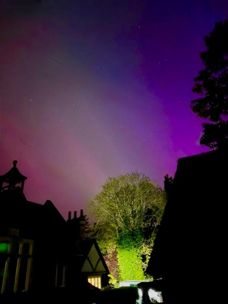 Northern Lights in Hardwick